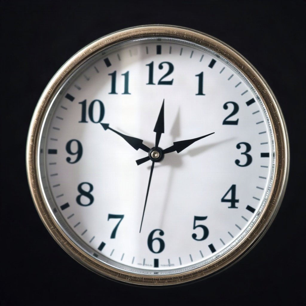 Calendar pages flipping or clock face showing passage of time